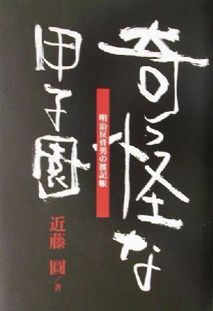 奇っ怪な甲子園 明治反骨男の雑記帳