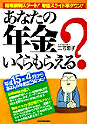 あなたの年金いくらもらえる？ 総報酬制スタート！物価スライド率ダウン！