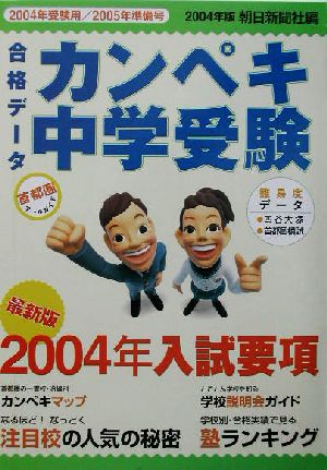 合格データ カンペキ中学受験(2004)