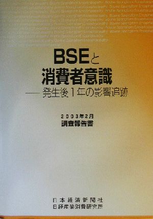 BSEと消費者意識 発生後1年の影響追跡