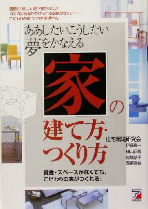 ああしたいこうしたい 夢をかなえる「家」の建て方・つくり方 資金・スペースがなくても、こだわりの家がつくれる！ アスカビジネス