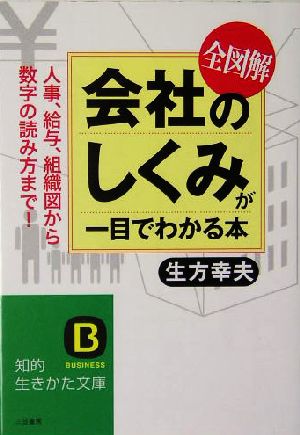 全図解 会社のしくみが一目でわかる本 人事、給与、組織図から数字の読み方まで！ 知的生きかた文庫