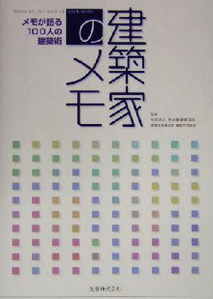 建築家のメモ メモが語る100人の建築術