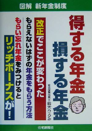 得する年金損する年金 図解 新年金制度