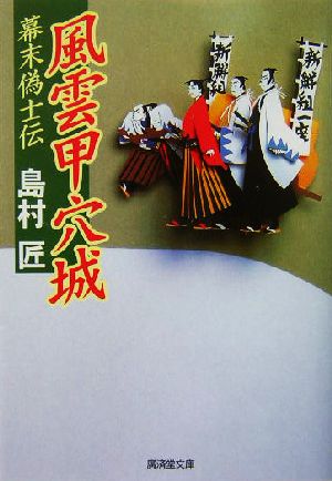 風雲甲穴城 幕末偽士伝 広済堂文庫特選時代小説