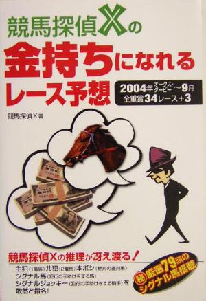 競馬探偵Xの金持ちになれるレース予想 2004年オークス・ダービー9月 全重賞34レース+3