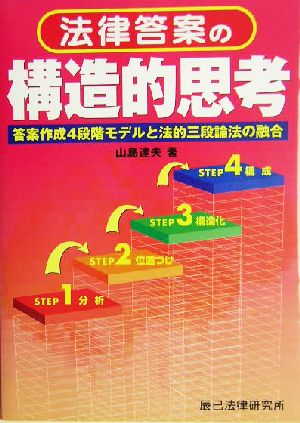 法律答案の構造的思考 答案作成4段階モデルと法的三段論法の融合