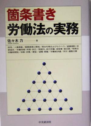 箇条書き 労働法の実務