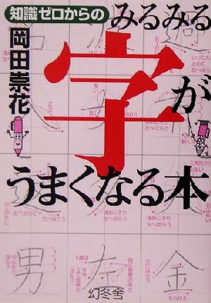 知識ゼロからのみるみる字がうまくなる本 芽がでるシリーズ