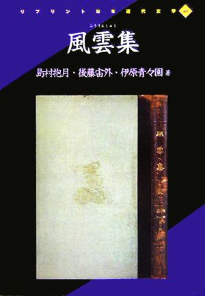 風雲集 リプリント日本近代文学40