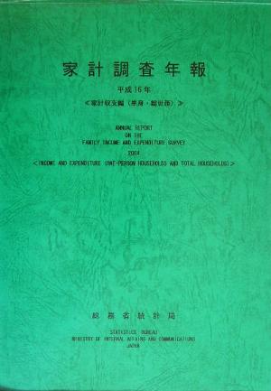 家計調査年報(平成16年) 家計収支編単身・総世帯