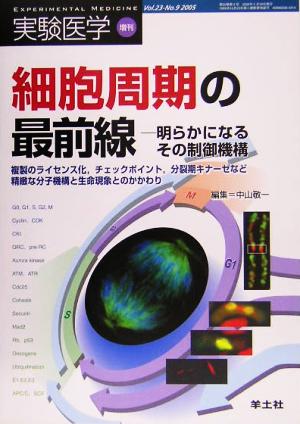 細胞周期の最前線 明らかになるその制御機構 複製のライセンス化、チェックポイント、分裂期キナーゼなど精緻な分子機構と生命現象とのかかわり