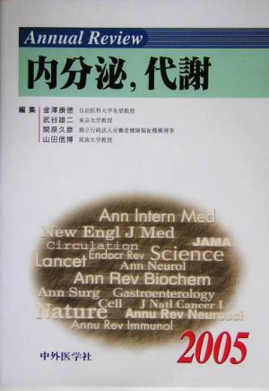 Annual Review 内分泌、代謝(2005)