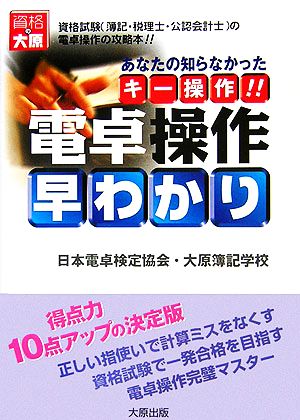 電卓操作早わかり あなたの知らなかったキー操作!!