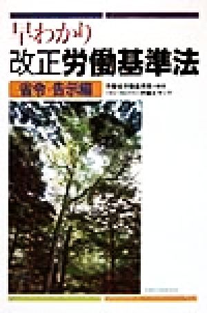 早わかり改正労働基準法(省令・告示編) 省令・告示編