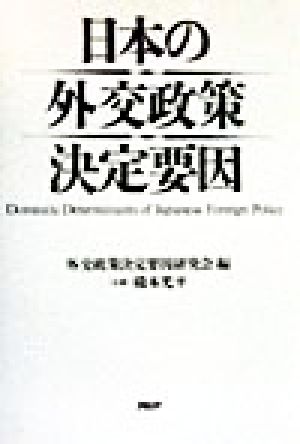 日本の外交政策決定要因