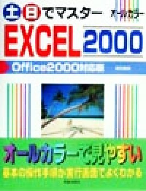 土日でマスター EXCEL2000 Office2000対応版 Office 2000対応版
