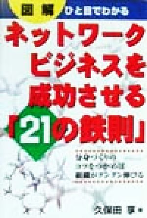 図解 ひと目でわかるネットワークビジネスを成功させる「21の鉄則」 分身づくりのコツをつかめば組織がグングン伸びる