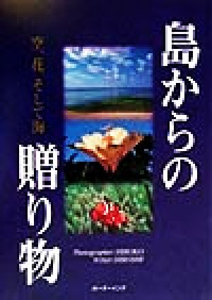 島からの贈り物 空、花、そして海