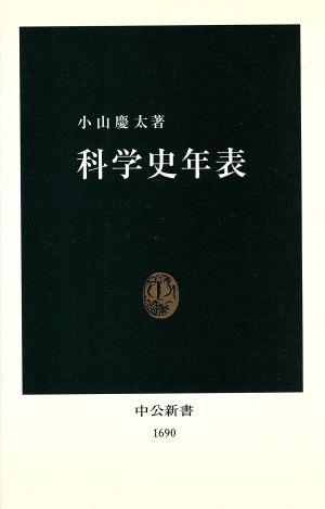 科学史年表 中公新書