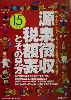 源泉徴収税額表とその見方(平成15年版)