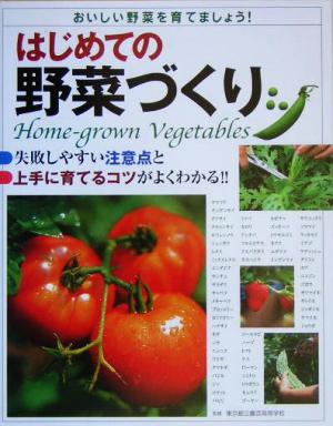 はじめての野菜づくり失敗しやすい注意点と上手に育てるコツがよくわかる!!