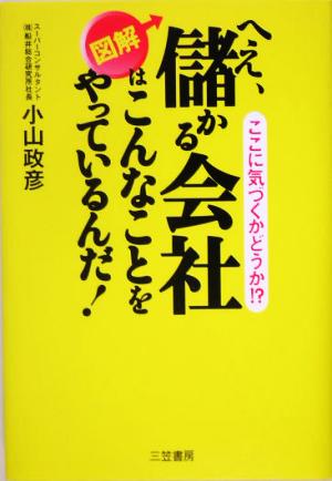 図解 へえ、儲かる会社はこんなことをやっているんだ！ ここに気づくかどうか!?