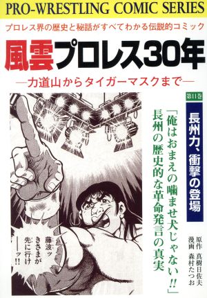 風雲プロレス30年(有朋堂)(11) 力道山からタイガー・マスクまで Pro-wrestling-comic series