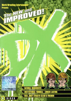WWE DX ニュー・アンド・インプルーブド 新品DVD・ブルーレイ | ブック