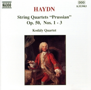 ハイドン:弦楽四重奏曲「プロシャ王四重奏曲」第44番/第46番