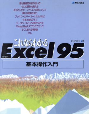 これならわかるExcel95基本操作入門