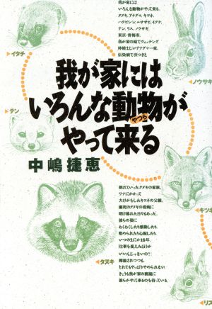 我が家にはいろんな動物がやって来る