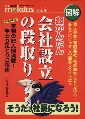 図解 超かんたん会社設立の段取り mokdasVol.4