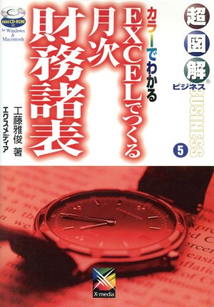 超図解ビジネス EXCELでつくる月次財務諸表 カラーでわかる 超図解ビジネスシリーズ5