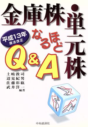 金庫株・単元株なるほどQ&A 平成13年商法改正