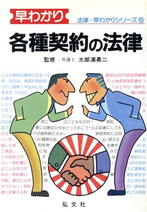 各種契約の法律 法律・早わかりシリーズ5