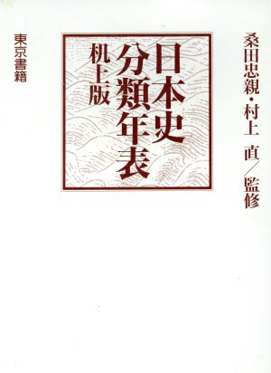 日本史分類年表 机上版