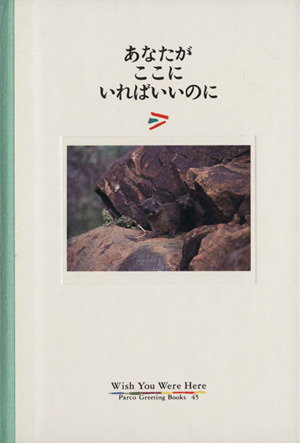 あなたがここにいればいいのに パルコグリーティングブックス45
