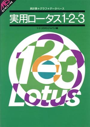 実用ロータス1-2-3 マイクロブックス