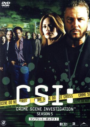 CSI:科学捜査班 シーズン5 コンプリート・ボックス Ⅰ 新品DVD