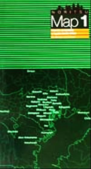 能率マップ(1)東京23区・首都圏主要部地図能率マップ1