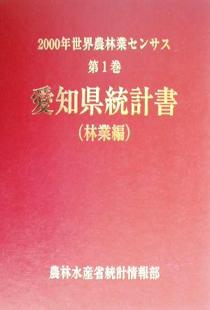 2000年世界農林業センサス(第1巻) 愛知県統計書 林業編