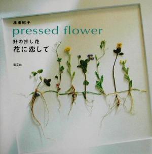 野の押し花 花に恋して Pressed flower 野の押し花