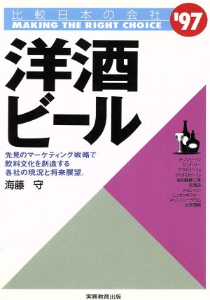 比較 日本の会社('97) 洋酒・ビール