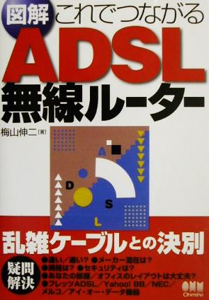 図解 これでつながるADSL無線ルーター