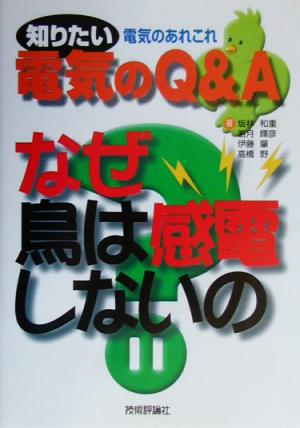 知りたい電気のQ&Aなぜ鳥は感電しないの？ 知りたい電気のQ&A