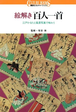 絵解き百人一首 江戸かるたと風景写真で味わう 講談社カルチャーブックス