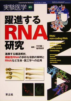 躍進するRNA研究 進展する構造解析、機能性RNAの多彩な役割の解明とRNAiなど生命・医工学への応用