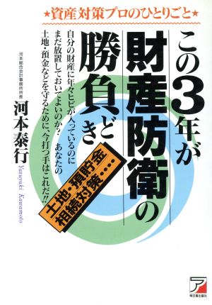 この3年が財産防衛の勝負どき 土地・預貯金相続対策… アスカビジネス