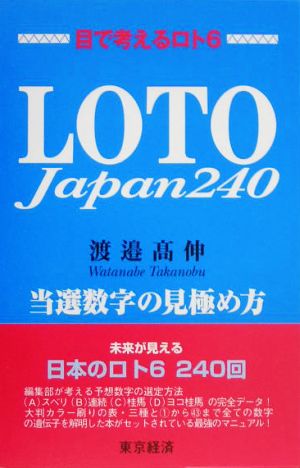 LOTO Japan240 当選数字の見極め方